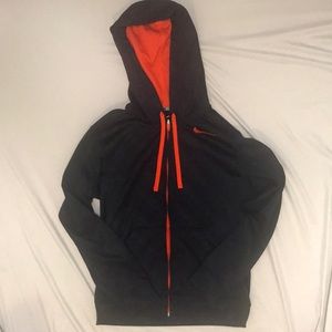 Navy/Orange Nike Jacket